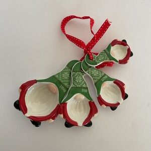 Christmas Gnomes ceramic Measuring spoons
